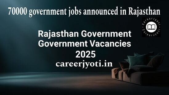 Rajasthan Upcoming Government vecency 2025: Latest Updates and Application Details