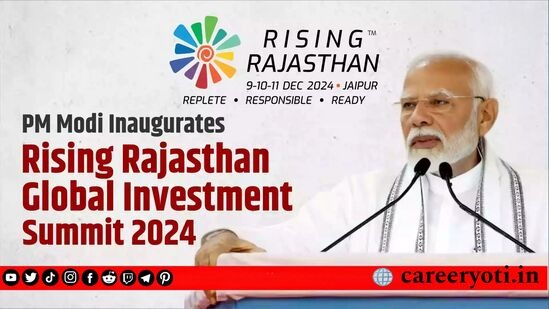 Rising Rajasthan Global Investment Summit 2024: समावेशी और सतत विकास की दिशा में कदम