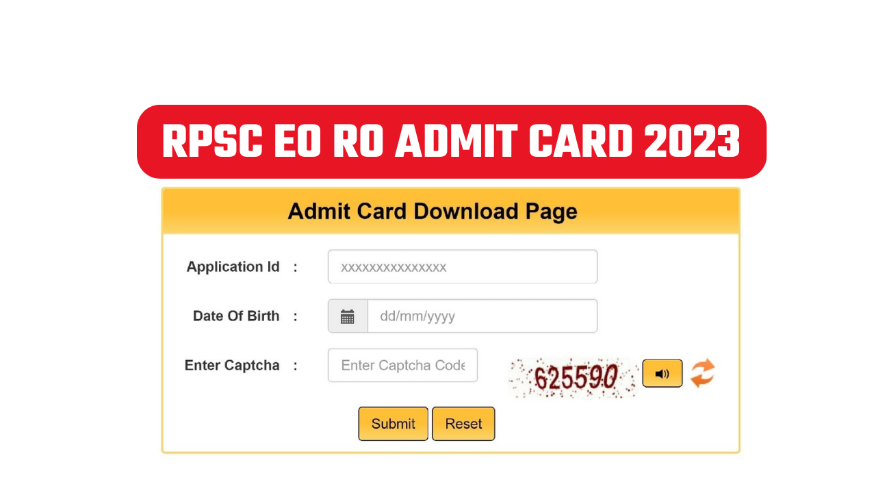 RPSC EO RO Admit Card 2025: राजस्थान ईओ आरओ भर्ती के एडमिट कार्ड जारी